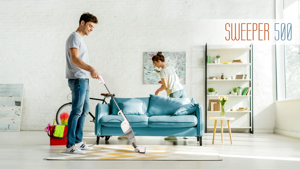 Vertikalus dulkių siurblys TEESA SWEEPER 500 2in1, 500W