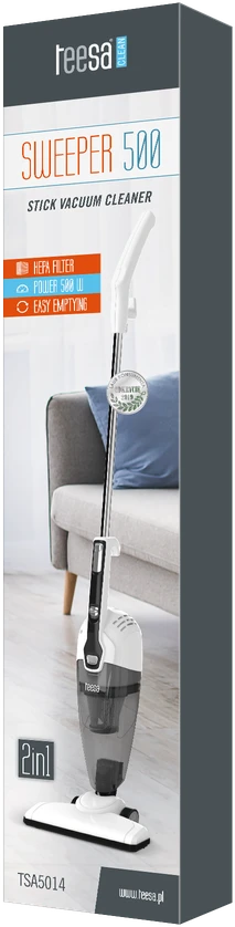 Vertikalus dulkių siurblys TEESA SWEEPER 500 2in1, 500W