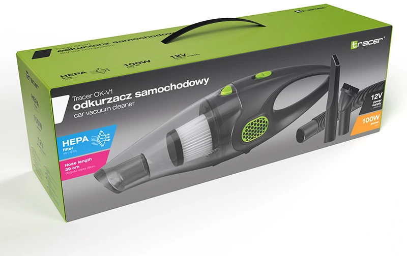 Dulkių siurblys Tracer OK-V1 juoda