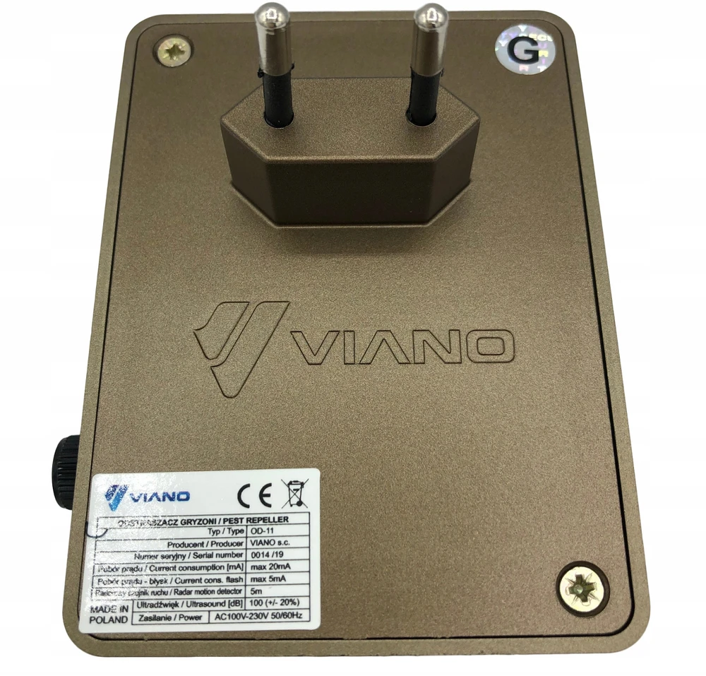 Graužikų repeleris - Viano OD-11 Duo Gold