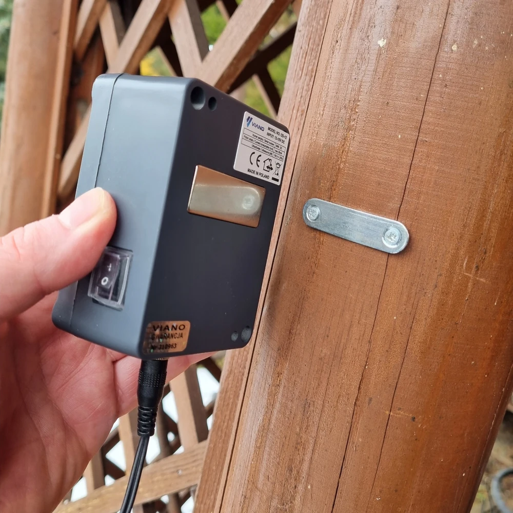 Kiaunių, pelių ir žiurkių repelentas - ultragarsinis - IP65 - Viano OD-12