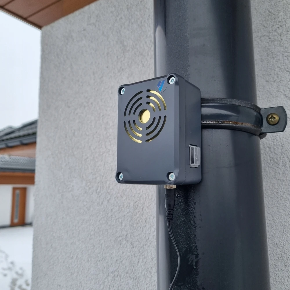 Kiaunių, pelių ir žiurkių repelentas - ultragarsinis - IP65 - Viano OD-12