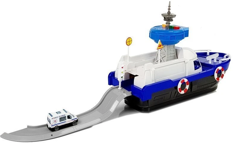 Lean Toys Šviesos ir garso efektai, Policijos kateris