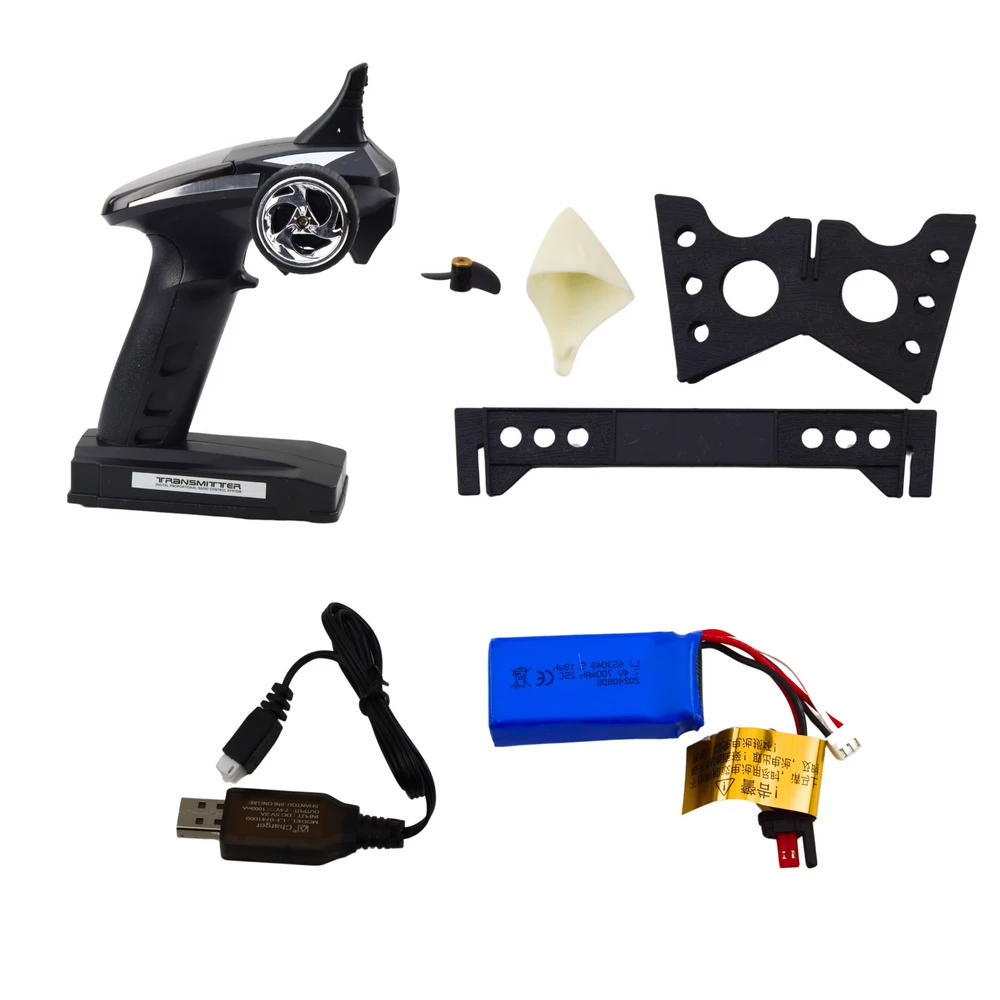Lean Toys Nuotoliniu būdu valdomas motorlaivis Vitality FT007 1:16