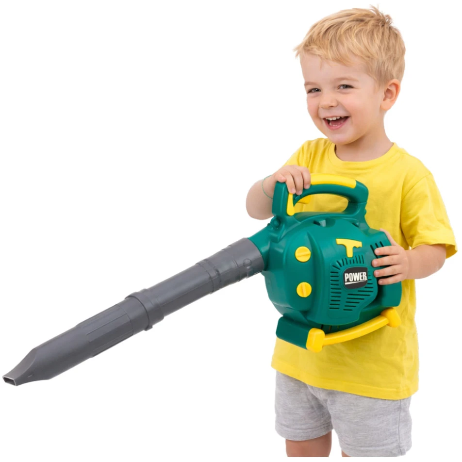 Lean Toys Lapų pūstuvas vaikams žalias