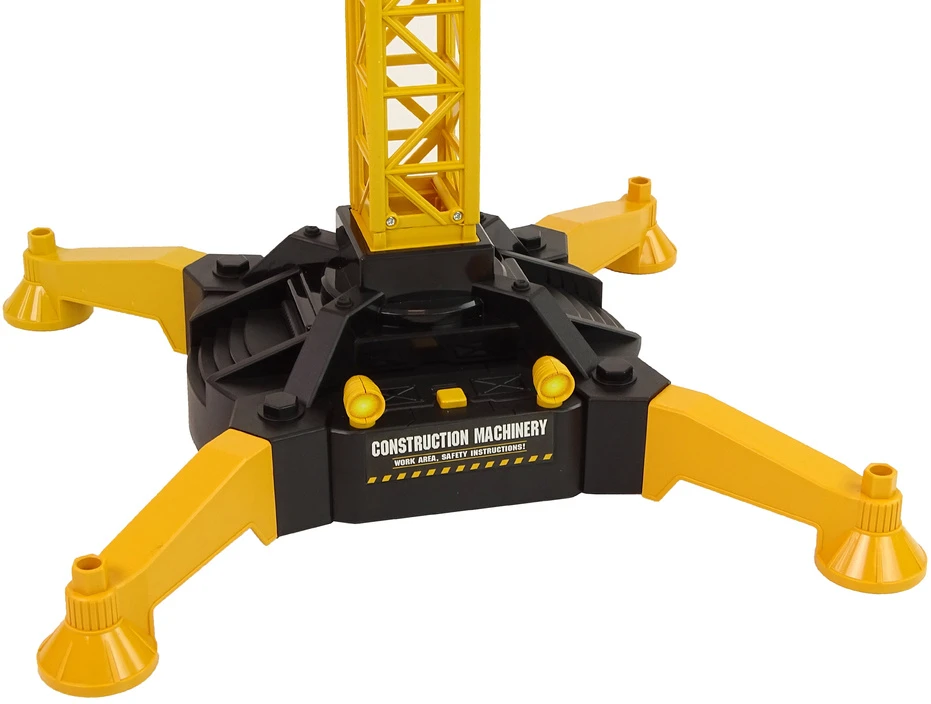 Lean Cars Lean Toys Radijo bangomis valdomas kranas 183 cm.