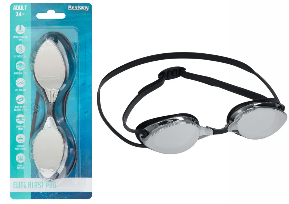 Plaukimo akiniai BESTWAY ELITE BLAST PRO 21066