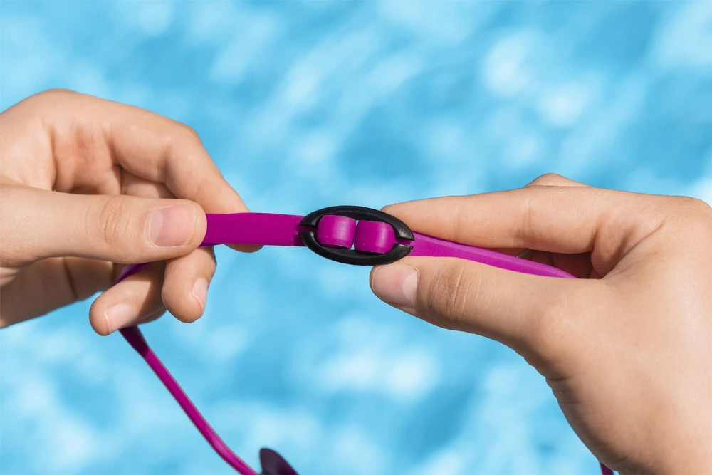 Plaukimo akiniai Mirror Goggles Bestway, rožiniai