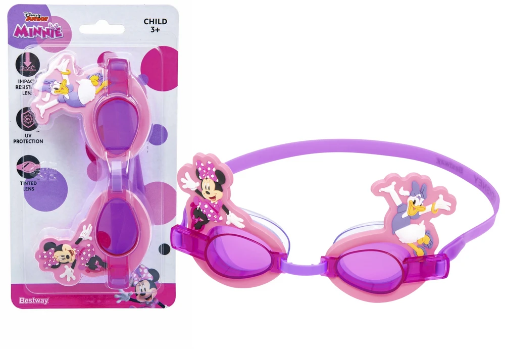Plaukimo akiniai Bestway Disney, rožinė