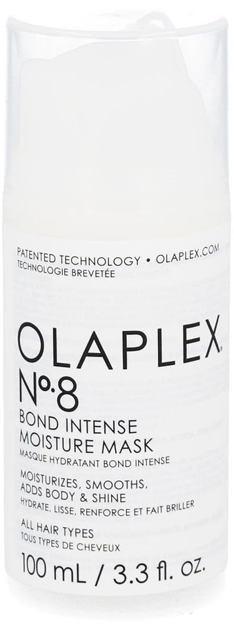 Intensyviai drėkinanti, atkuriamoji plaukų kaukė Olaplex No. 8 Moisture Mask 100ml