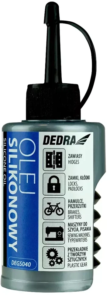 Dedra Silikonine alyva 60 ml silfonas