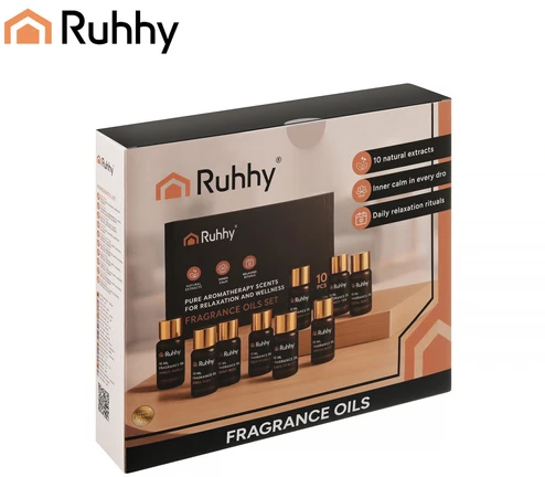 Kvapnusis aliejus - 10 vnt. rinkinys, 10 ml Ruhhy 27222