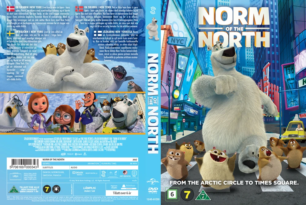 One To Watch Normas iš Šiaurės – Baltasis lokys Niujorke DVD