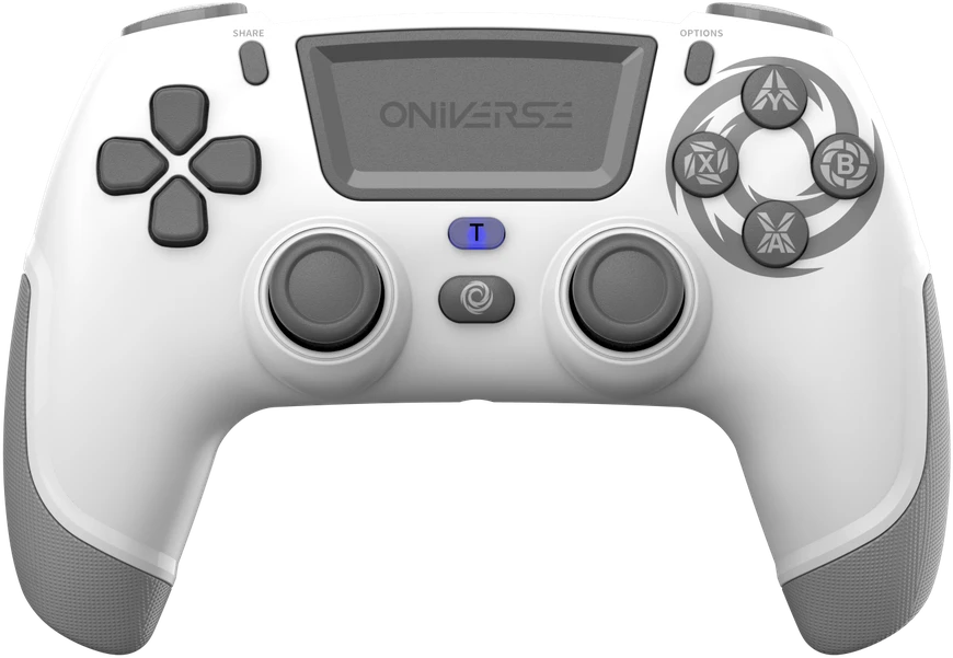 ONIVERSE Belaidis PS4 „Revolt Bluetooth“ valdiklis „Wasp“ – baltas