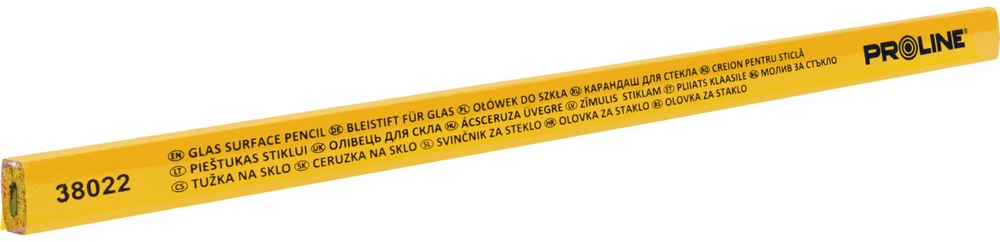 Pieštukas stiklui geltonas EN417 Proline