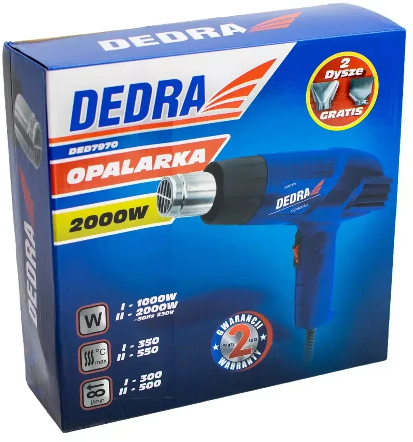 Dedra Techninis fenas 10002000W