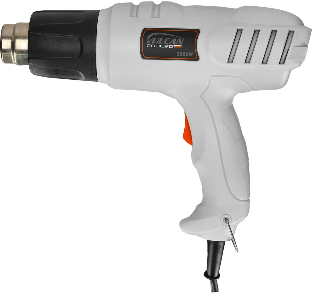 Vulcan techninis fenas Karšto oro pistoletas 2000 W, 2 greičiai, 400/550 °C