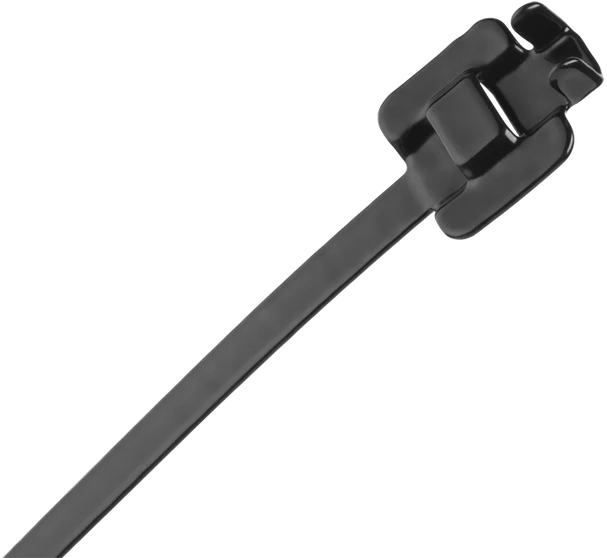 Opaska Oem Plieninis laidų tvirtinimo dirželis su nailono danga 6.3mm 30cm