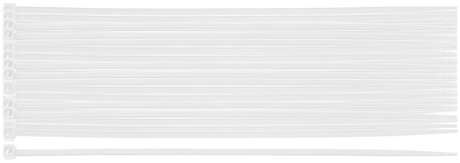 ‎Opaski EXTREME kabelių raiščiai 2,5 x 100 mm, balti, 100 vnt.