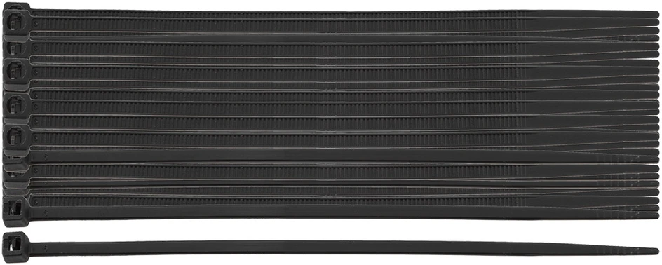 ‎Opaski EXTREME kabelių raiščiai 2,5 x 80 mm, juodi, 100 vnt.