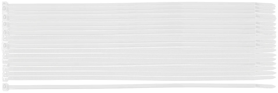 ‎Opaski EXTREME kabelių raiščiai 3,6 x 150 mm, balti, 100 vnt.
