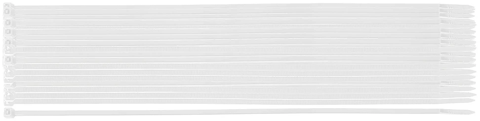 ‎Opaski EXTREME kabelių raiščiai 3,6 x 300 mm, balti, 100 vnt.