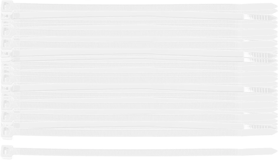 ‎Opaski EXTREME kabelių raiščiai 4,8 x 150 mm, balti, 100 vnt.