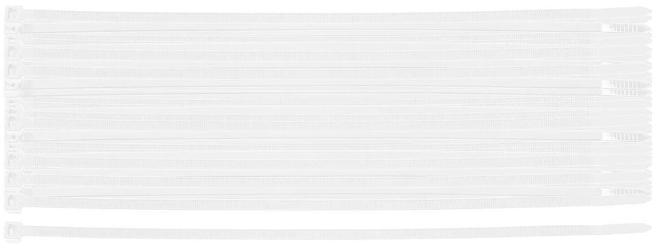 ‎Opaski EXTREME kabelių raiščiai 4,8 x 200 mm, balti, 100 vnt.