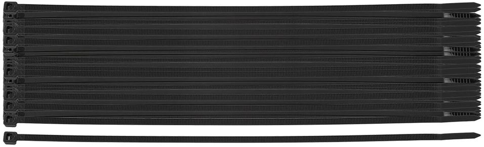 ‎Opaski EXTREME kabelių raiščiai 4,8 x 370 mm, juodi, 50 vnt.