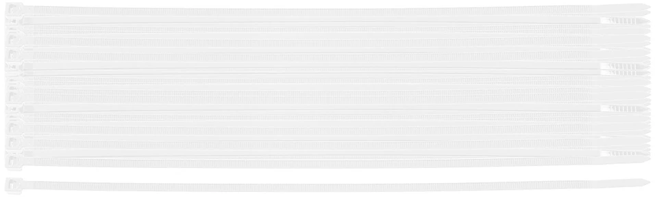 ‎Opaski EXTREME kabelių raiščiai 4,8 x 370 mm, balti, 50 vnt.