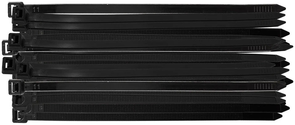 ‎Opaski EXTREME kabelių raiščiai 7,6 x 200 mm, juodi, 50 vnt.