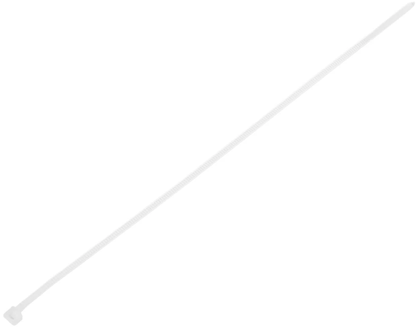 Užveržimo dirželiai TOPEX 2,5mm x 200mm Balti 100 vnt.
