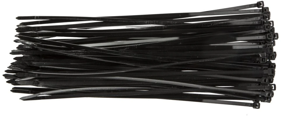 ‎Opaski Kabelių raišteliai 4,8 x 300 mm, 75 vnt., juodi