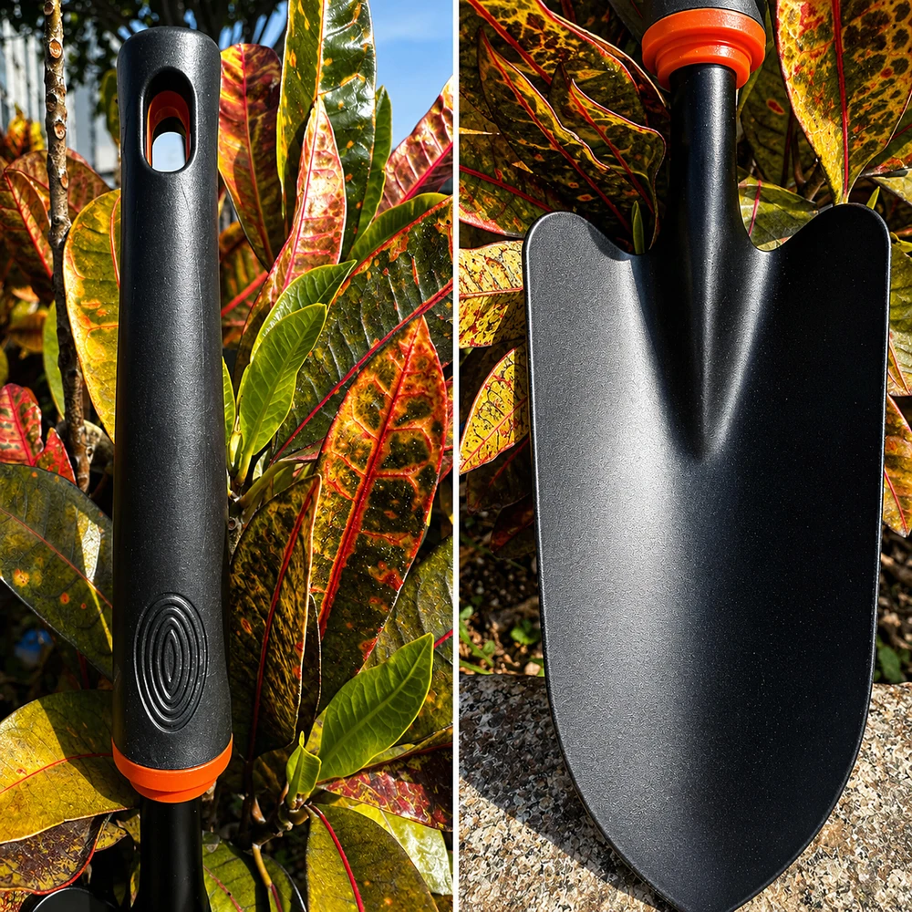 Łopatka Platus metalinis sodo kastuvas augalų persodinimui, 31 cm
