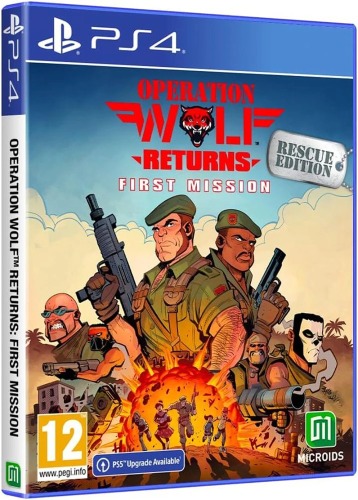 Operation Operacija „Vilkas grįžta: Pirmoji misija“ – „PlayStation 4“