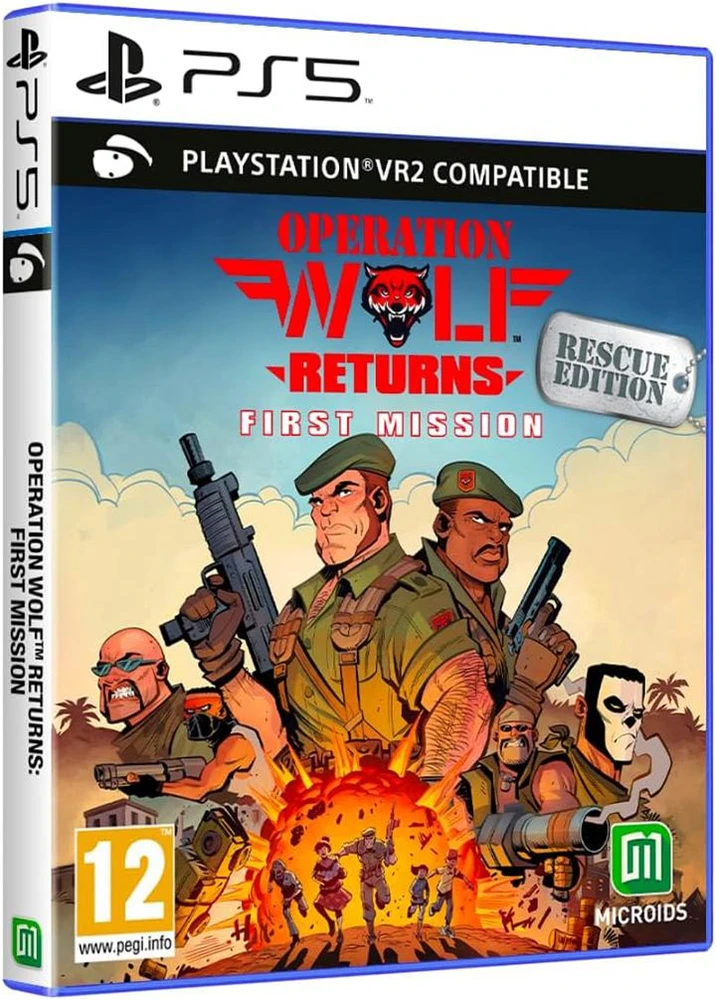 Microïds Operation Wolf Returns: First Mission – Rescue Edition PS5