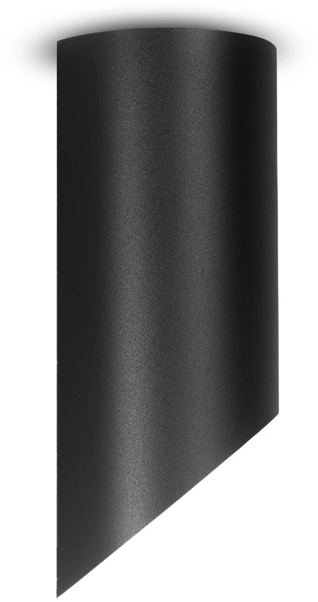 Lubinis šviestuvas Oprawa „Maclean“ paviršinio montavimo/vamzdinis šviestuvas, prožektorius, apvalus, aliuminis, GU10, 55x130 mm, juodas, MCE360 B