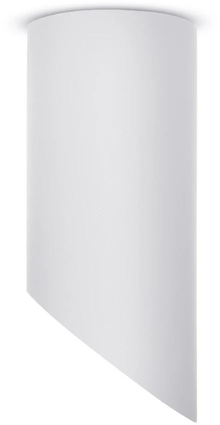 Lubinis šviestuvas Oprawa „Maclean“ paviršinio montavimo/vamzdinis šviestuvas, prožektorius, apvalus, aliuminis, GU10, 55x130 mm, baltas, MCE360 W
