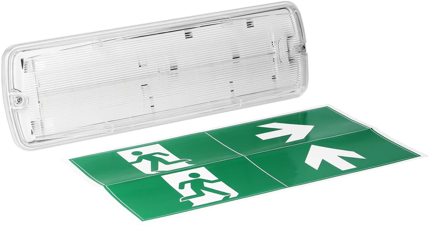Sieninis šviestuvas Orno Oprawa METU LED avarinis šviestuvas 2,7 W, 3H, IP65, 6000 K