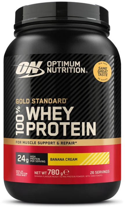 Optimum Nutrition - Gold Standard 100% - bananai 780 g