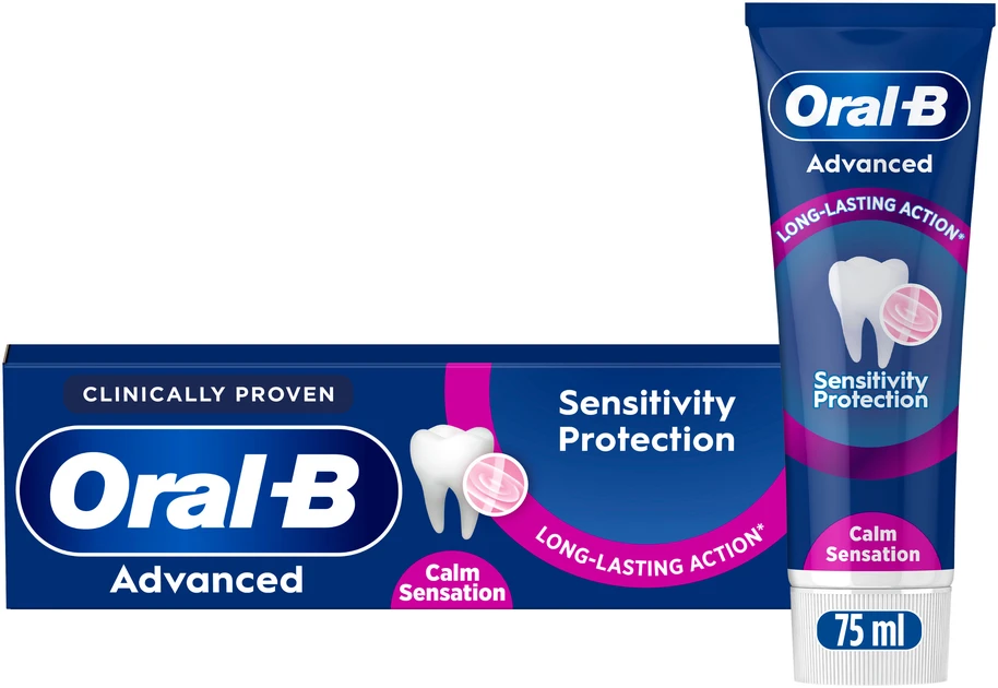 „Oral B“ dantų pasta nuo jautrumo, „Calm Sensation“, 75 ml