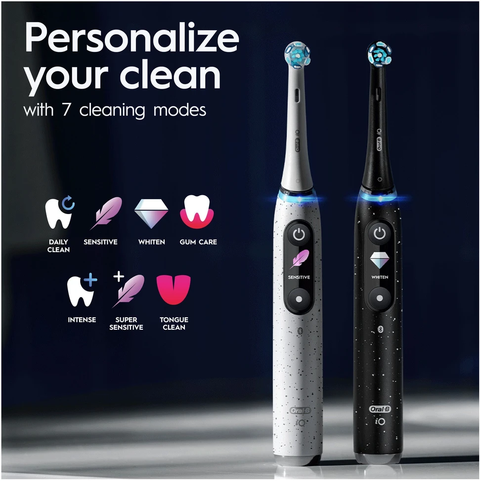 Dantų šepetėlis Oral-B iO Series 10 Stardust Baltas