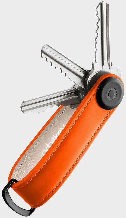 „Orbitkey“ – odinis raktų dėklas – terakotos spalvos