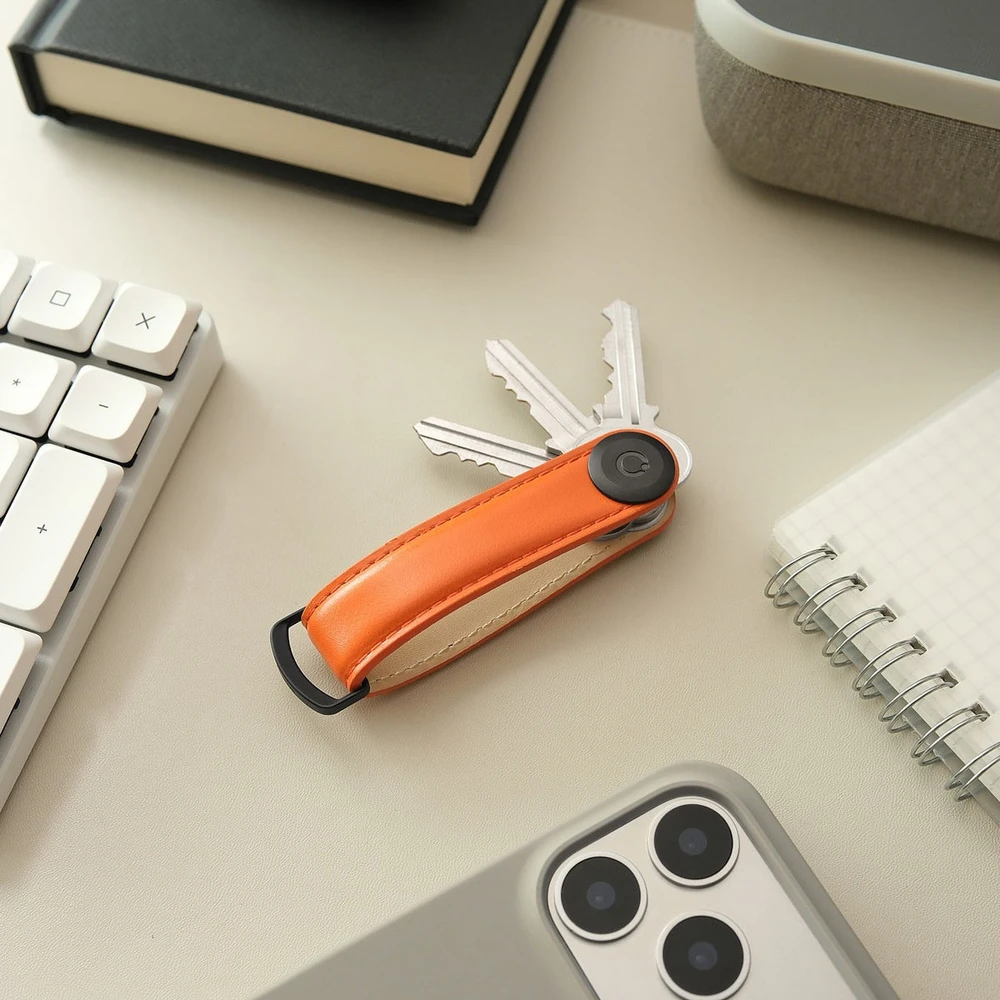 „Orbitkey“ – odinis raktų dėklas – terakotos spalvos