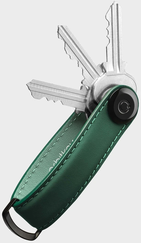 „Orbitkey“ – raktų organizatorius, matinės odos – miško spalvos