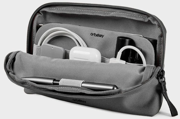 „Orbitkey“ – stalo dėklas – grafito spalvos