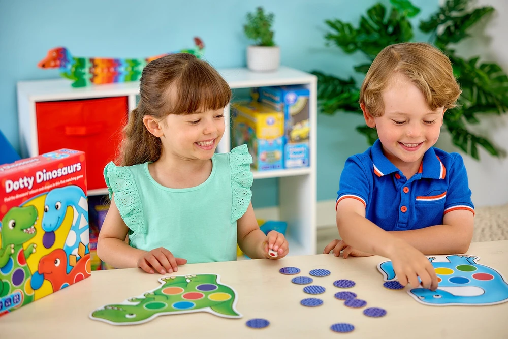 Orchard Toys - Dotty dinozaurai (600062)