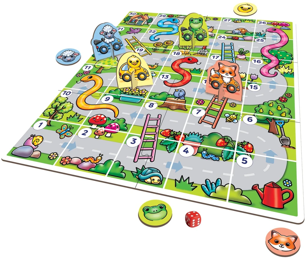Orchard Toys - Mano pirmosios gyvatės ir kopėčios (600120)