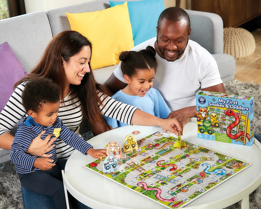 Orchard Toys - Mano pirmosios gyvatės ir kopėčios (600120)