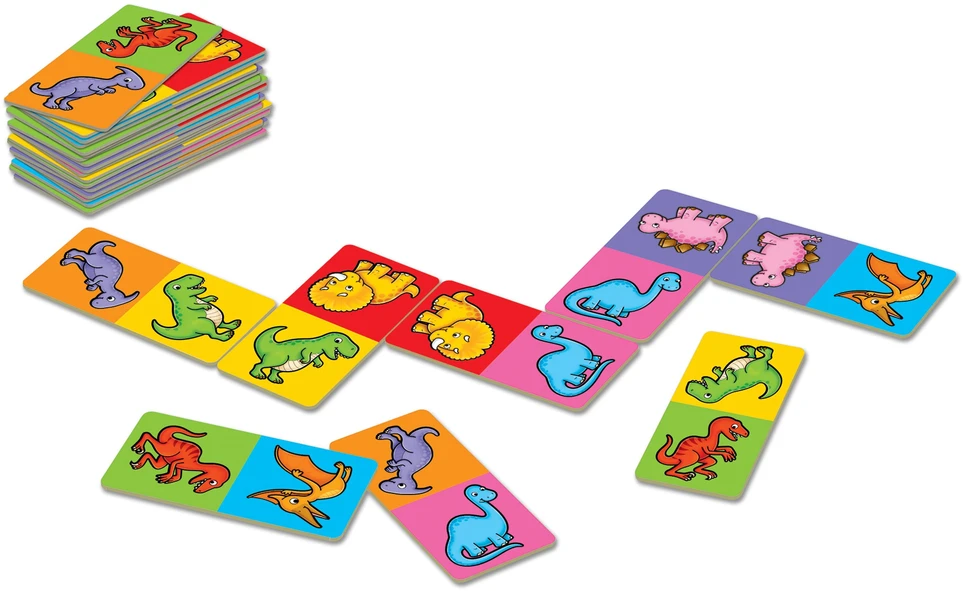 Orchard Toys „Orchard“ – dinozaurų domino mini žaidimas (600353)